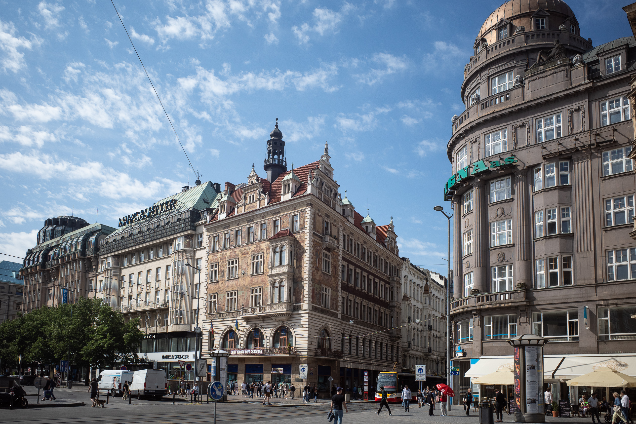 Überquerung der Moldau